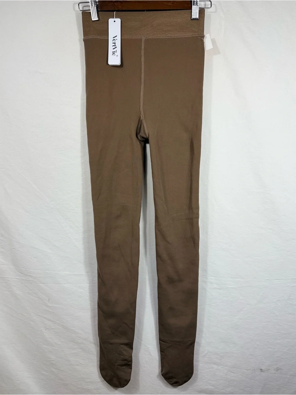 VertVie Fleece-Lined Thermal Leggings